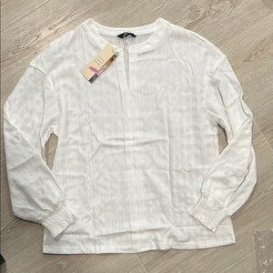 Women's White Casual Shirt